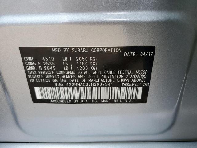4S3BNAC67H3062344 Subaru Legacy 2.5i Premium