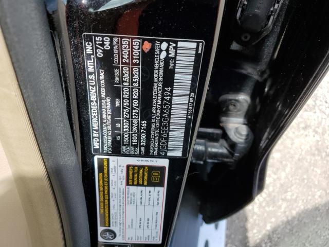2016 MERCEDES-BENZ GL 450 4MA - 4JGDF6EE3GA657494