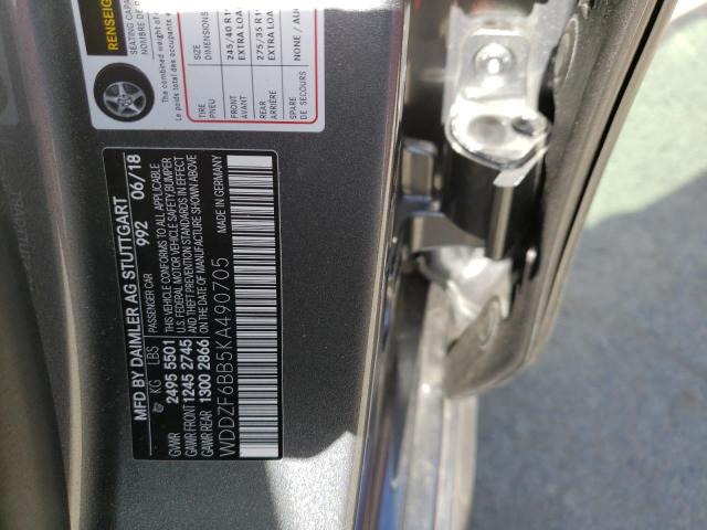 WDDZF6BB5KA490705 Mercedes-Benz E Amg 53 4matic