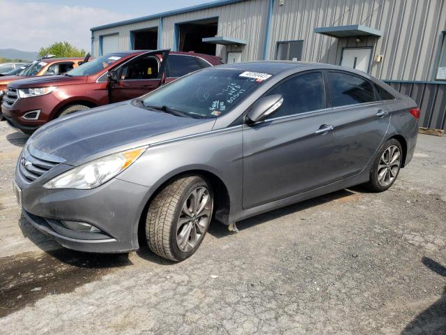 VIN: 5NPEC4AC0EH888675 Auction: COPART Lot: 49280443 Location: PA - CHAMBERSBURG 5NPEC4AC0EH888675 HYUNDAI SONATA 2014 SILVER Photo 1