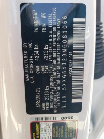5XXG64J23MG081066 KIA K5 GT LINE