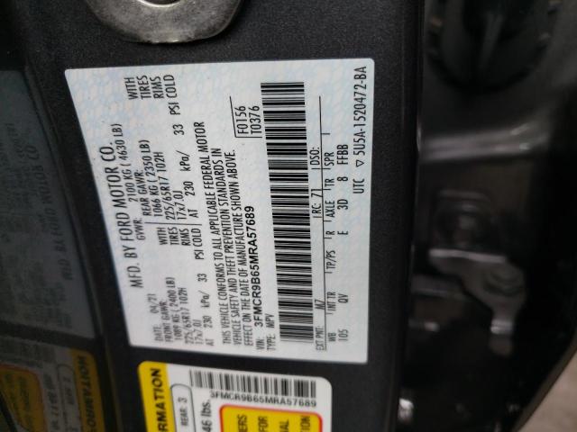 3FMCR9B65MRA57689 Ford Bronco Sport Big Bend