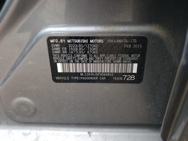 ML32A3HJ5FH044853 Mitsubishi MIRAGE DE