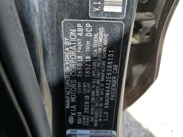 KNADM4A32E6388131 KIA RIO LX