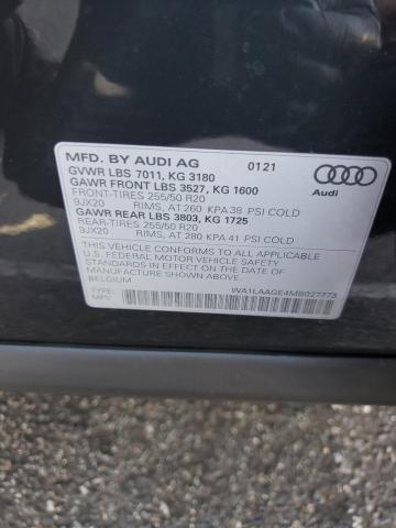 WA1LAAGE4MB027773 Audi e-tron 2021. Фото: 11