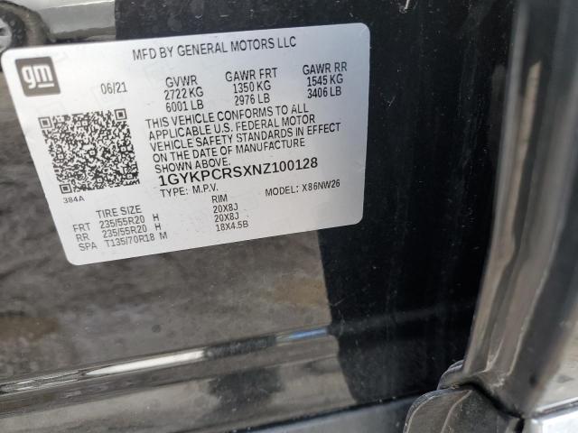 2022 CADILLAC XT6 PREMIU - 1GYKPCRSXNZ100128