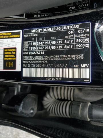 WDC0G4KB5KV194672 Mercedes-Benz Glc 300 4matic