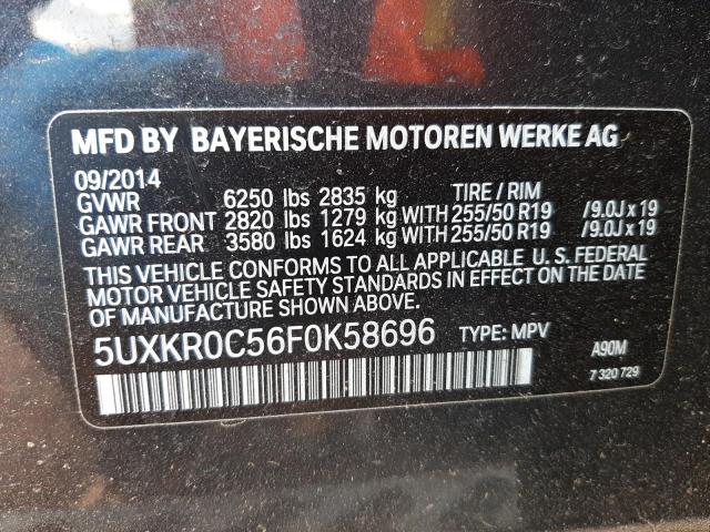 5UXKR0C56F0K58696 BMW X5 Xdrive35i
