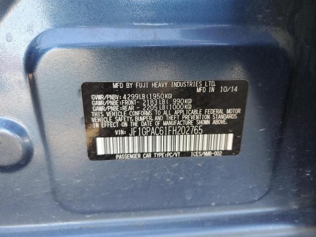 JF1GPAC61FH202765 Subaru Impreza Premium