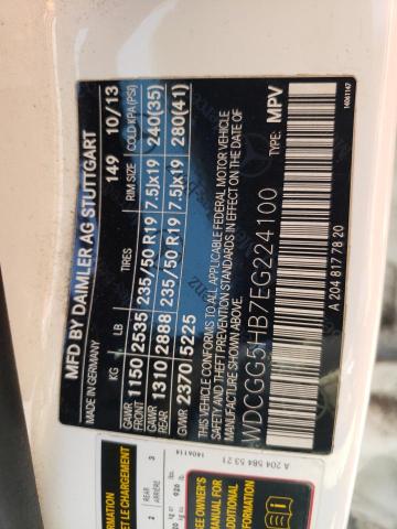 WDCGG5HB7EG224100 Mercedes-Benz GLK 350
