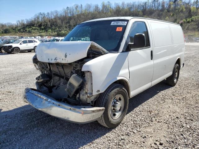 Salvage cars for sale from Copart Hurricane, WV: 2010 Chevrolet Express G2500