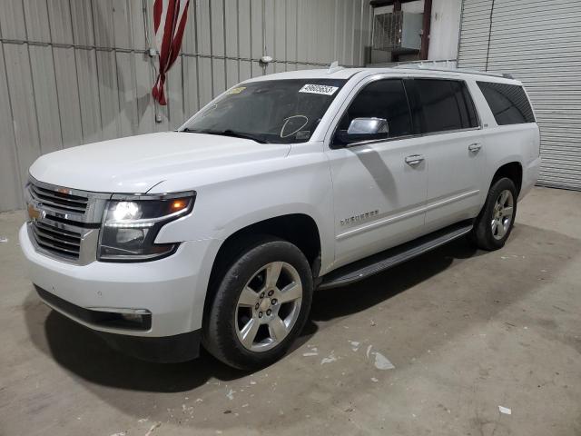 Salvage cars for sale from Copart Florence, MS: 2016 Chevrolet Suburban C1500 LTZ