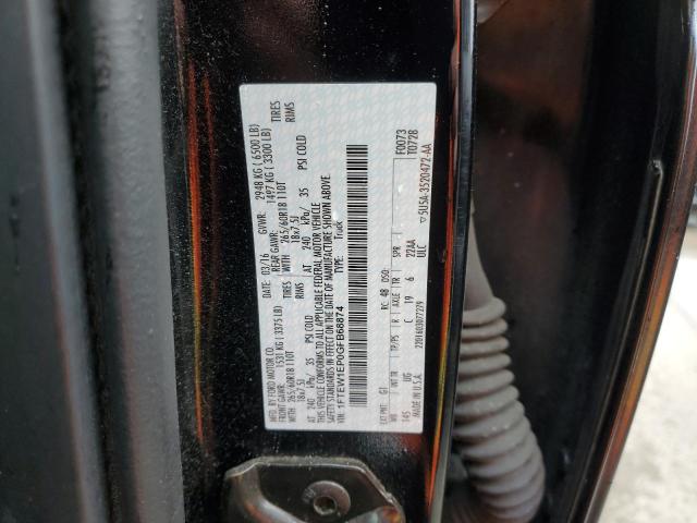 1FTEW1EP0GFB68874 Ford F150 Supercrew