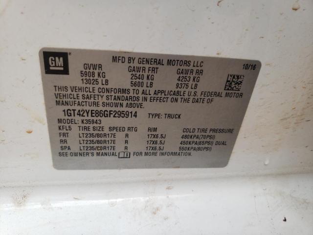 1GT42YE86GF295914 GMC Sierra K3500 Denali