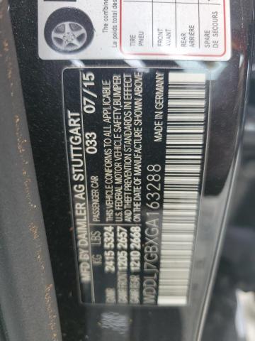 2016 MERCEDES-BENZ CLS 63 AMG - WDDLJ7GBXGA163288