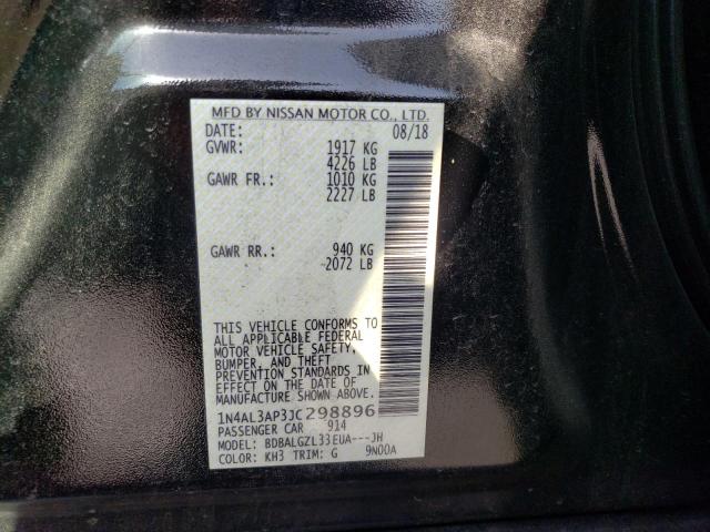 1N4AL3AP3JC298896 Nissan ALTIMA 2.5