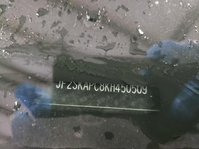 2019 SUBARU FORESTER S - JF2SKAPC8KH450509