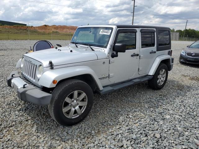 Salvage cars for sale from Copart Tifton, GA: 2012 Jeep Wrangler Unlimited Sahara