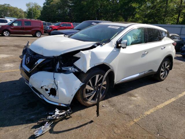 Salvage cars for sale from Copart Eight Mile, AL: 2022 Nissan Murano SL