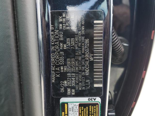 2022 KIA EV6 KNDC34LA9N5071286
