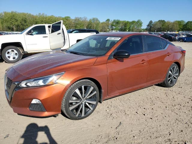 2021 nissan altima sr orange