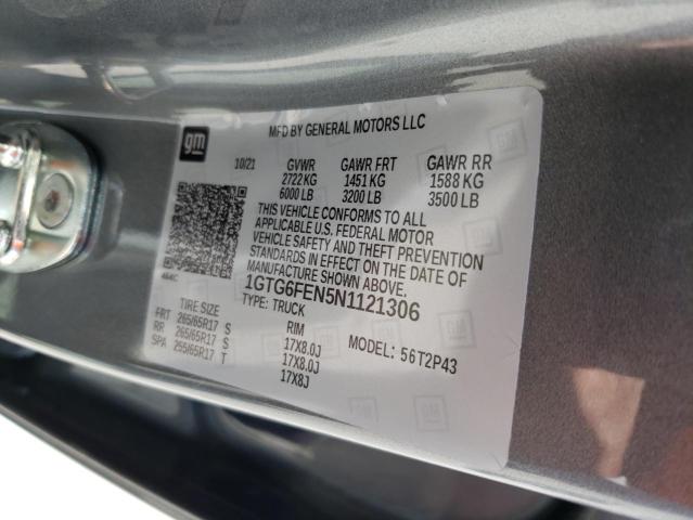 1GTG6FEN5N1121306 GMC Canyon At4