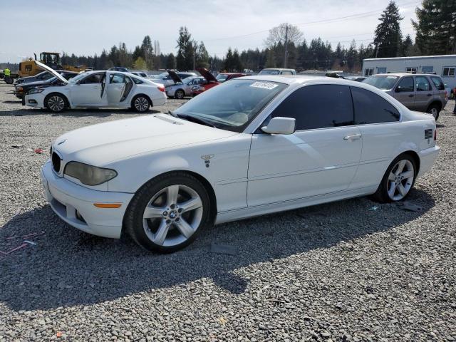 Salvage cars for sale at Graham, WA auction: 2005 BMW 325 CI