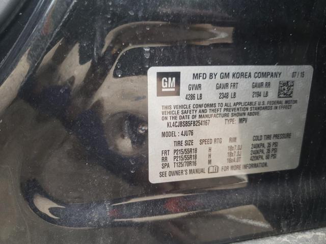 2015 BUICK ENCORE CON - KL4CJBSB5FB254167