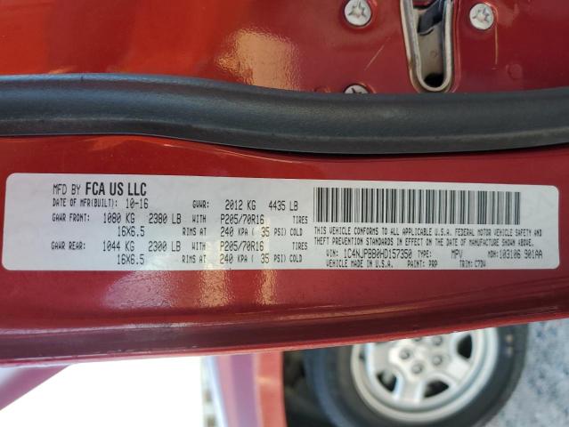 1C4NJPBB0HD157350 Jeep Patriot Sport