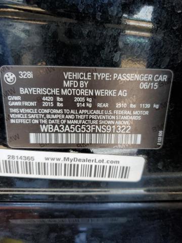 WBA3A5G53FNS91322 BMW 328 I