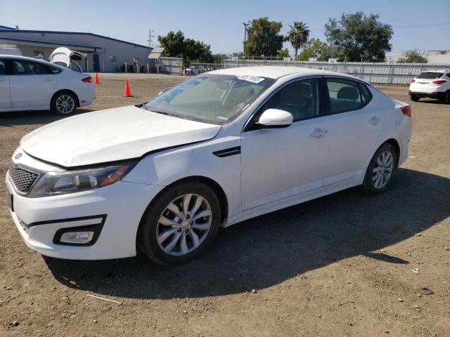 Salvage cars for sale from Copart San Diego, CA: 2015 KIA Optima EX
