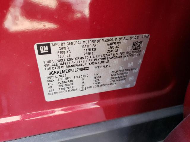 3GKALMEX5JL290432 GMC Terrain Sle
