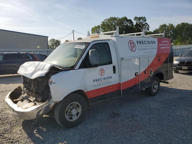 Salvage cars for sale from Copart Gastonia, NC: 2015 Chevrolet Express G3500