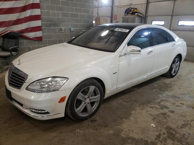 Salvage cars for sale from Copart Columbia, MO: 2012 Mercedes-Benz S 550 4matic