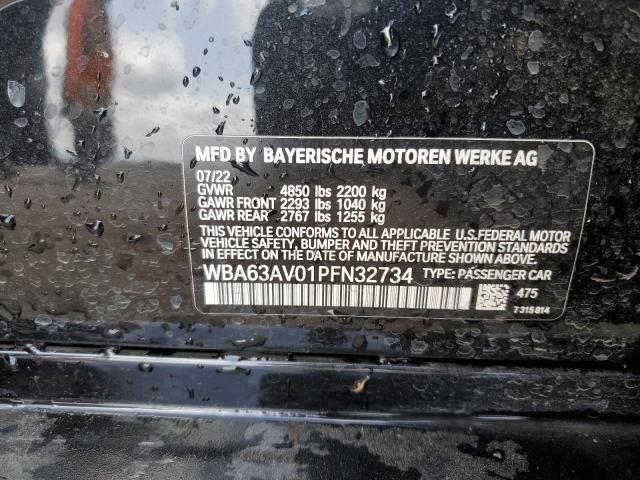 WBA63AV01PFN32734 BMW 430i Gran Coupe