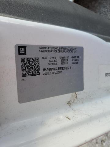 2021 CHEVROLET EXPRESS G4 - 1HA6GVC73MN001028