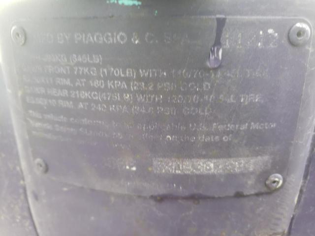 2013 VESPA LX 50 ZAPC386BXD5302284