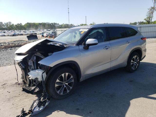 VIN 5TDGZRAH7LS009258 2020 Toyota Highlander, Xle no.1