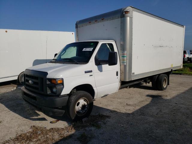 Salvage cars for sale from Copart Opa Locka, FL: 2012 Ford Econoline E350 Super Duty Cutaway Van
