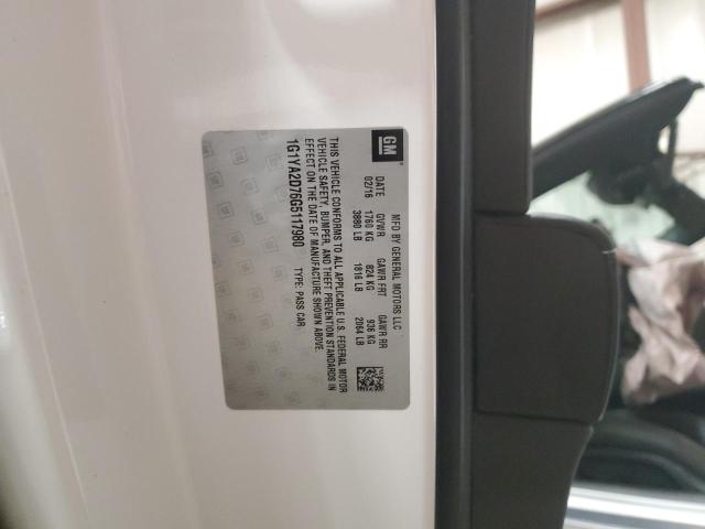 2016 CHEVROLET CORVETTE S - 1G1YA2D76G5117980