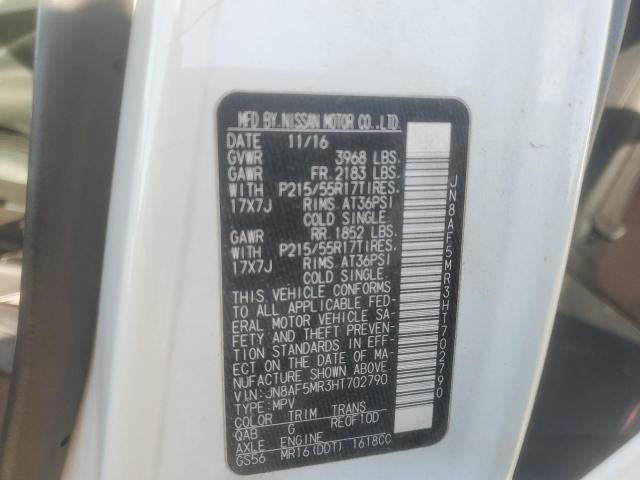 2017 NISSAN JUKE S - JN8AF5MR3HT702790