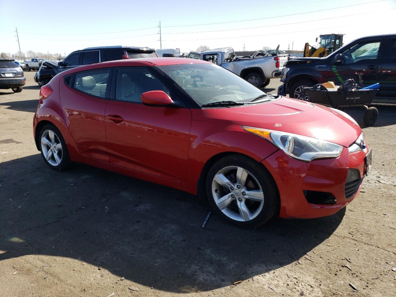 2012 Hyundai Veloster vin: KMHTC6AD5CU065573