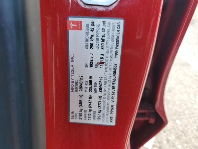 Tesla MODEL 3 2018 5YJ3E1EA5JF004652 Image 12