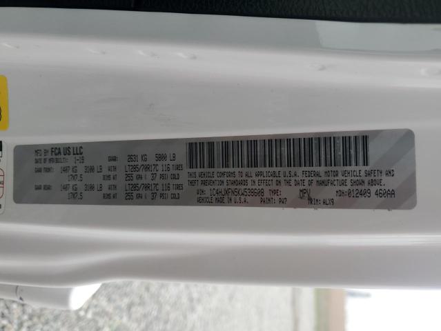 1C4HJXFN5KW538608 Jeep Wrangler Unlimited Rubicon