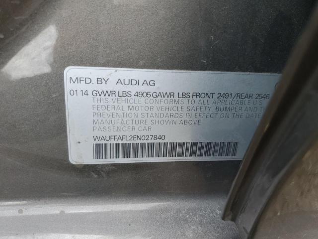 VIN WAUFFAFL2EN027840 2014 Audi A4, Premium Plus no.12