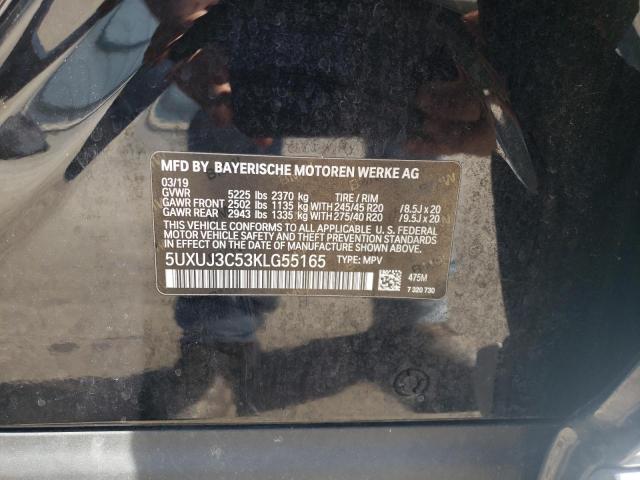 2019 BMW X4 XDRIVE3 - 5UXUJ3C53KLG55165