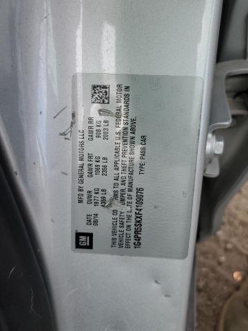 1G4PR5SKXF4109076 Buick Verano Convenience