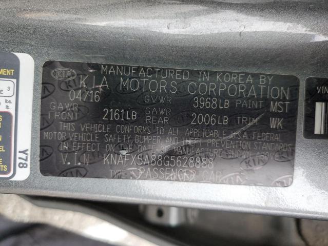 KNAFX5A88G5628888 KIA FORTE EX