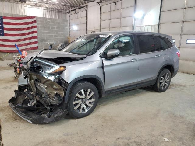 Salvage cars for sale from Copart Columbia, MO: 2020 Honda Pilot EX