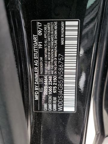 WDDSJ4GB5JN586757 Mercedes-Benz CLA 250 4MATIC